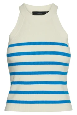 Top de punto cuello halter