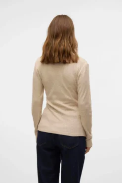 Top de punto maternity lactancia