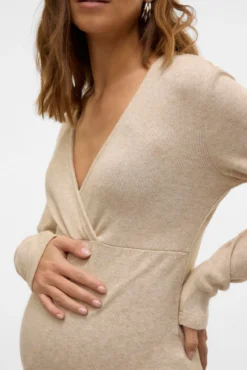 Top de punto maternity lactancia