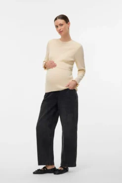 Top de punto maternity y lactancia