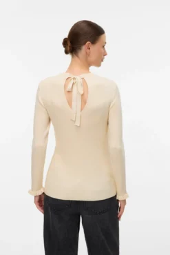 Top de punto maternity y lactancia