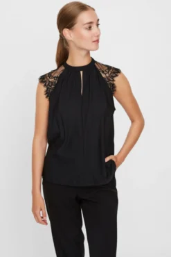 Top encaje