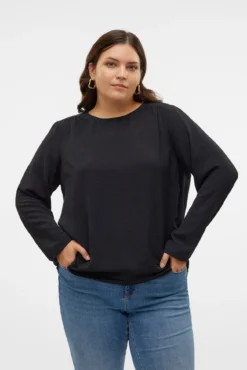 Top encaje en la espalda talla grande