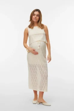 Top encaje maternity