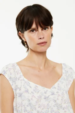 Top estampado floral