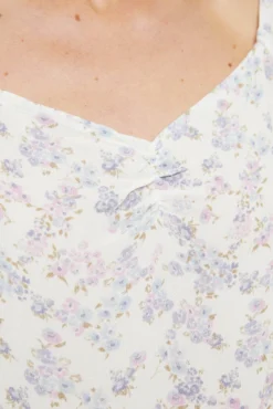 Top estampado floral