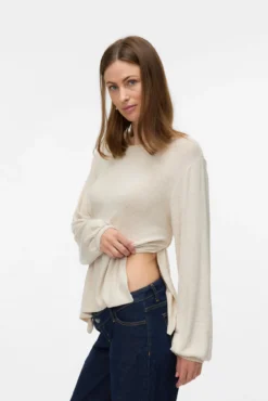 Top manga larga maternity y lactancia