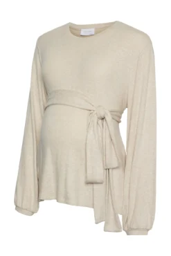 Top manga larga maternity y lactancia