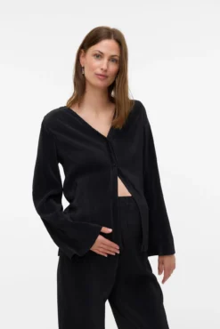 Top manga larga maternity y lactancia