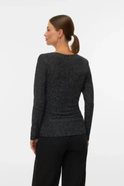 Top manga larga maternity y lactancia