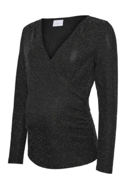 Top manga larga maternity y lactancia