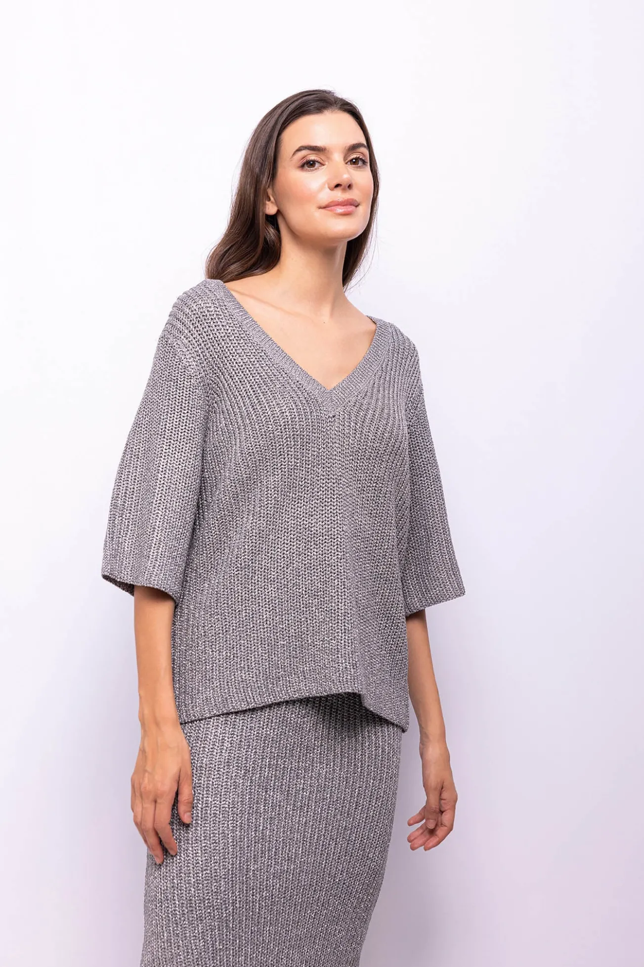 Top punto lurex