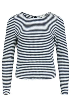 Top rayas detalle lazo