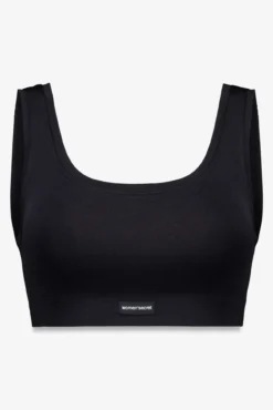Top reversible LOVELYsin costuras negro