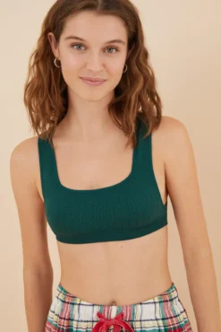 Top seamless textura verde