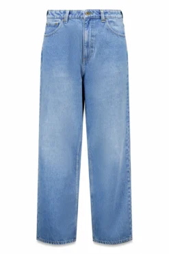 Vaquero wide leg lavado medio