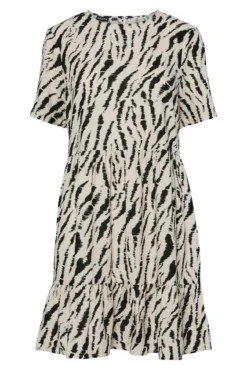Vestido animal print