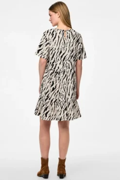Vestido animal print