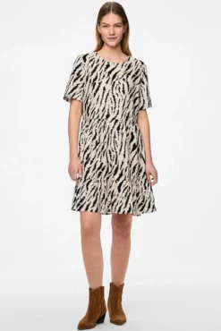 Vestido animal print