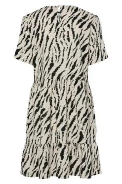 Vestido animal print