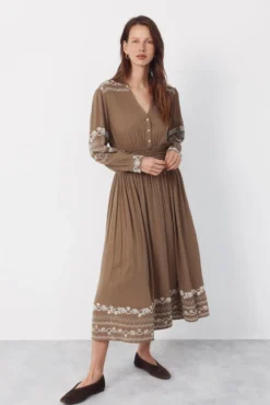 Vestido bordados