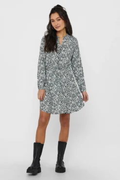 Vestido camisero botones