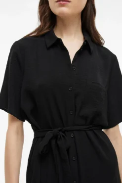 Vestido camisero corto