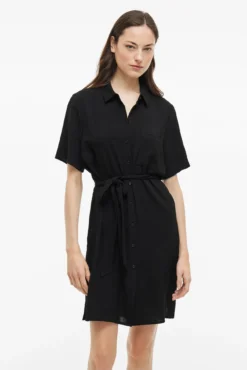 Vestido camisero corto