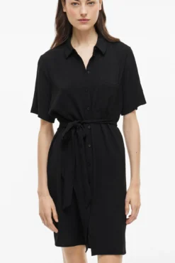 Vestido camisero corto