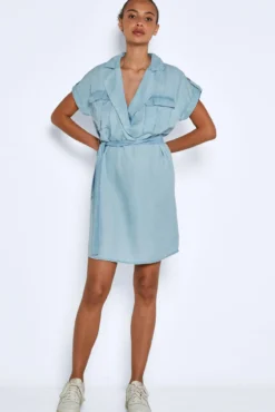 Vestido camisero corto