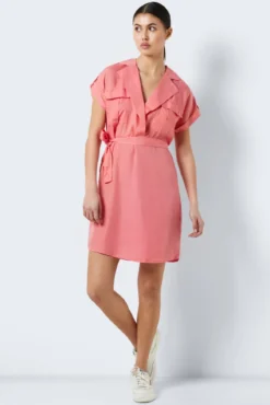 Vestido camisero corto