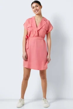 Vestido camisero corto
