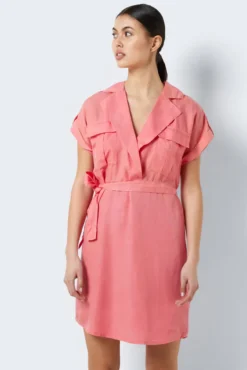 Vestido camisero corto