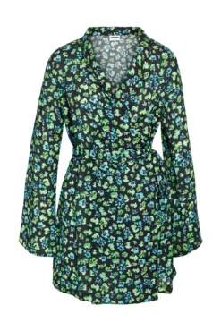Vestido camisero cruzado