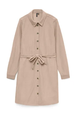 Vestido camisero micropana