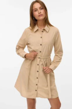 Vestido camisero micropana