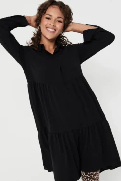 Vestido camisero midi