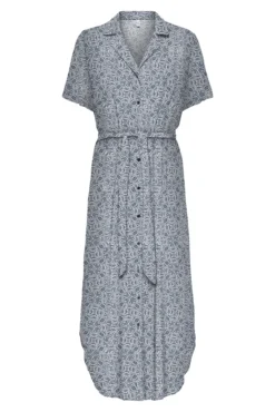Vestido camisero midi