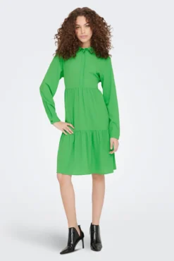 Vestido camisero midi