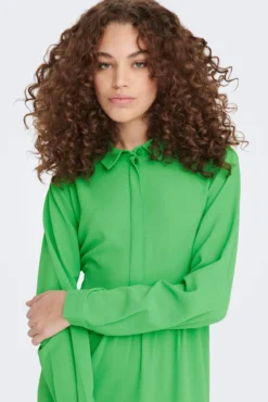Vestido camisero midi