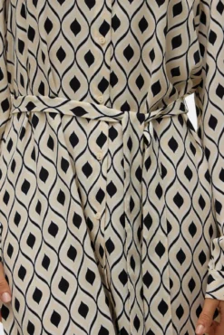 Vestido camisero midi