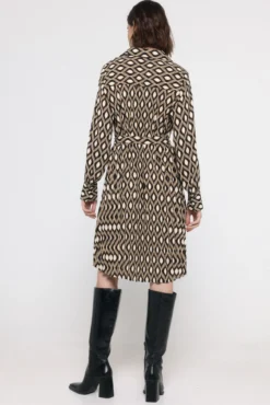 Vestido camisero midi