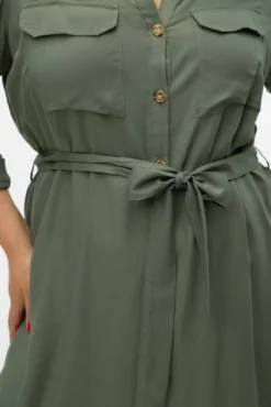 Vestido camisero tallas grandes