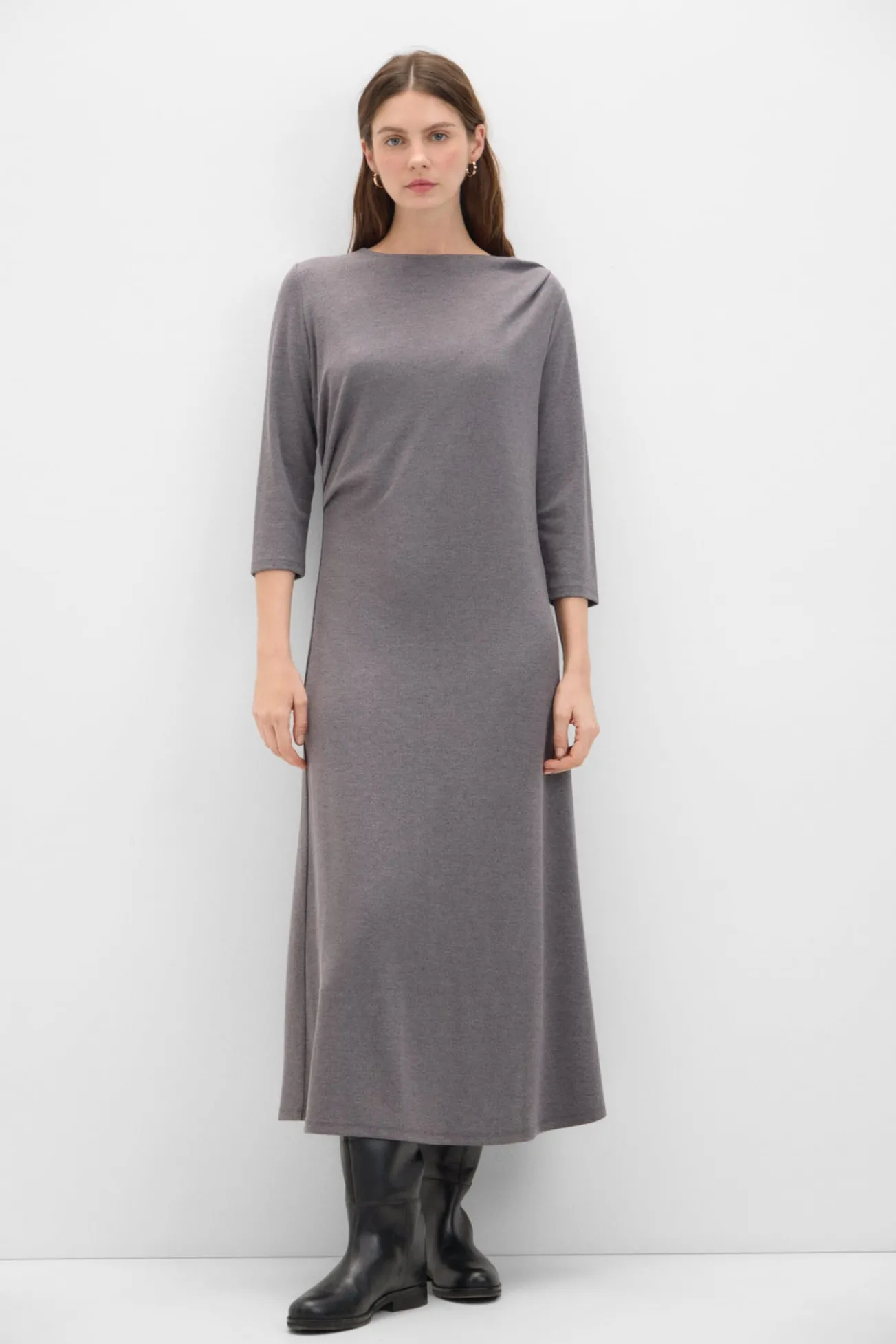 Vestido con frunces