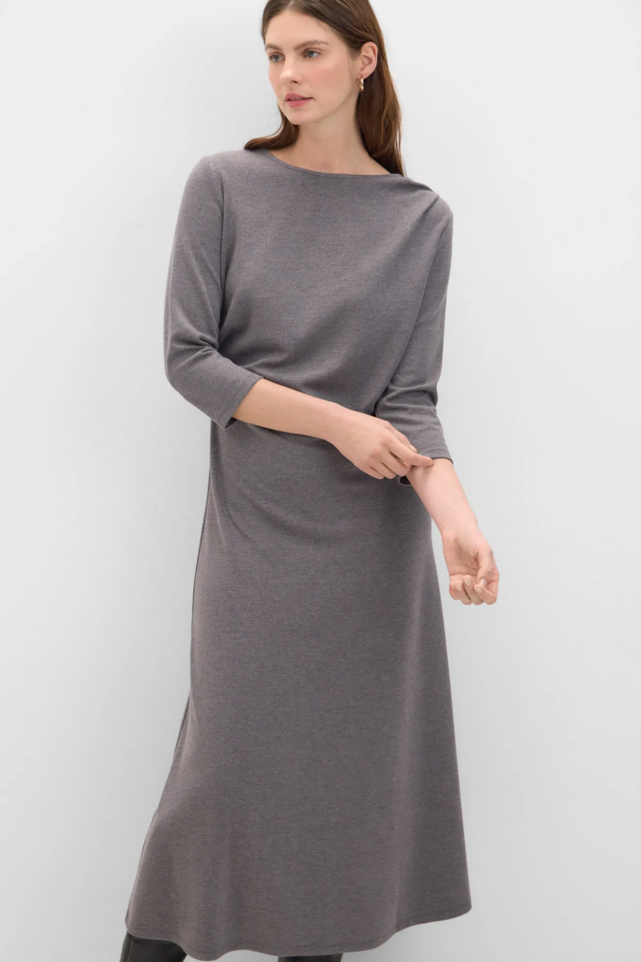 Vestido con frunces