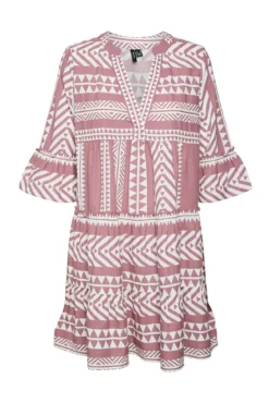 Vestido corto algodón