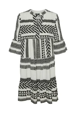 Vestido corto algodón