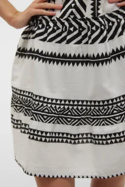 Vestido corto algodón