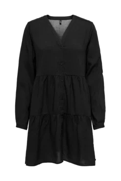 Vestido corto camisero