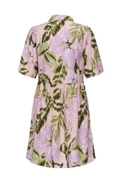 Vestido corto camisero